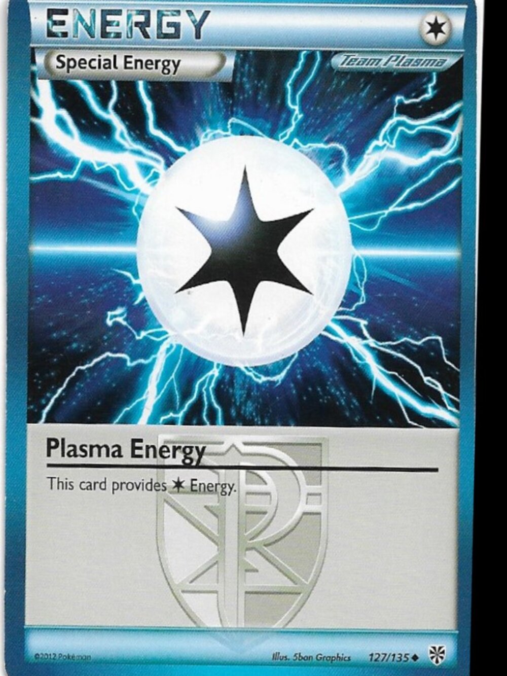 Pokemon Plasma Energy 127/135 Plasma Storm LP